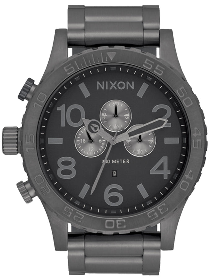 Nixon 51-30 Chrono All Gunmetal Watch 2025 | ALL GUNMETAL (632)