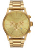 Nixon Sentry Chrono All Gold Watch 2025