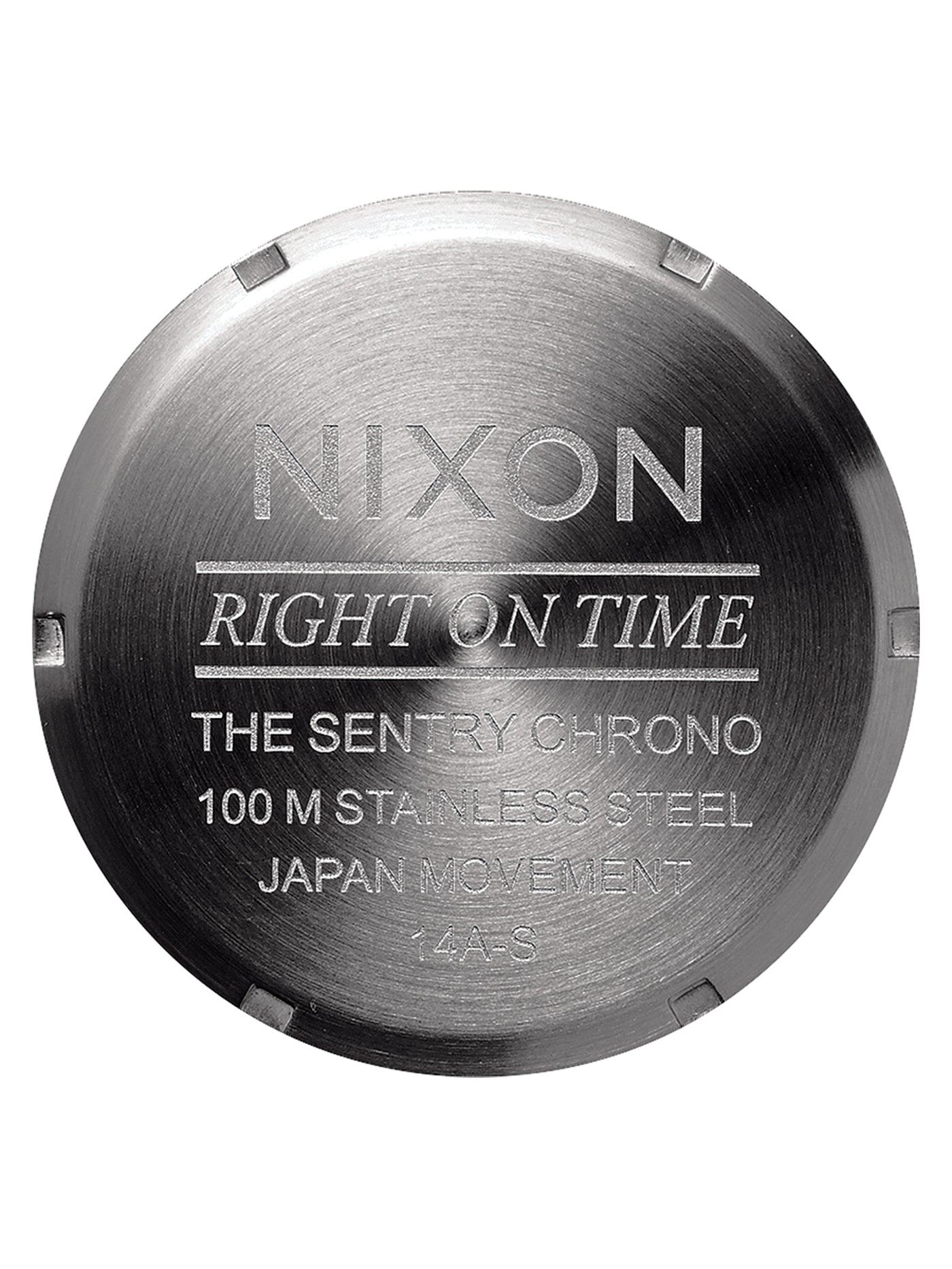 Nixon Sentry Chrono Leather All Gunmetal/Black Watch 2024