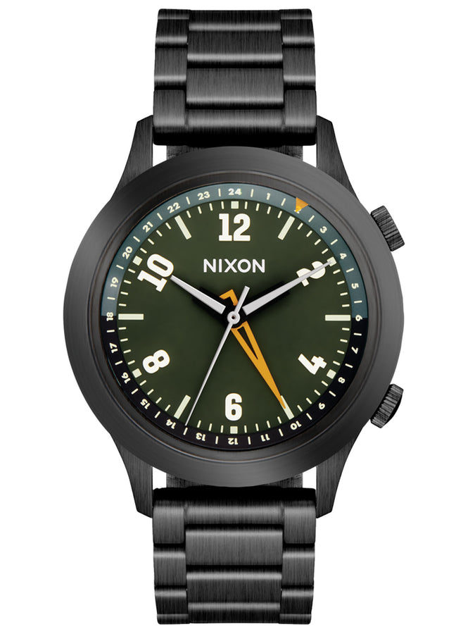 Nixon Drifter 40 Gunmetal/Kobu Green Watch 2024 | GUNMETL/KOBU GREEN (5290)