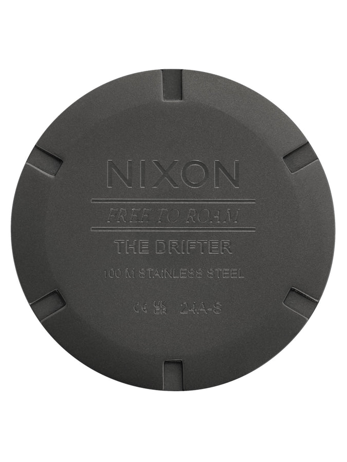 Nixon Drifter 40 Gunmetal/Kobu Green Watch | GUNMETAL/KOBU GREEN (5290)