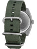 Nixon Clutch 42 Matte Silver/Thyme Watch 2025