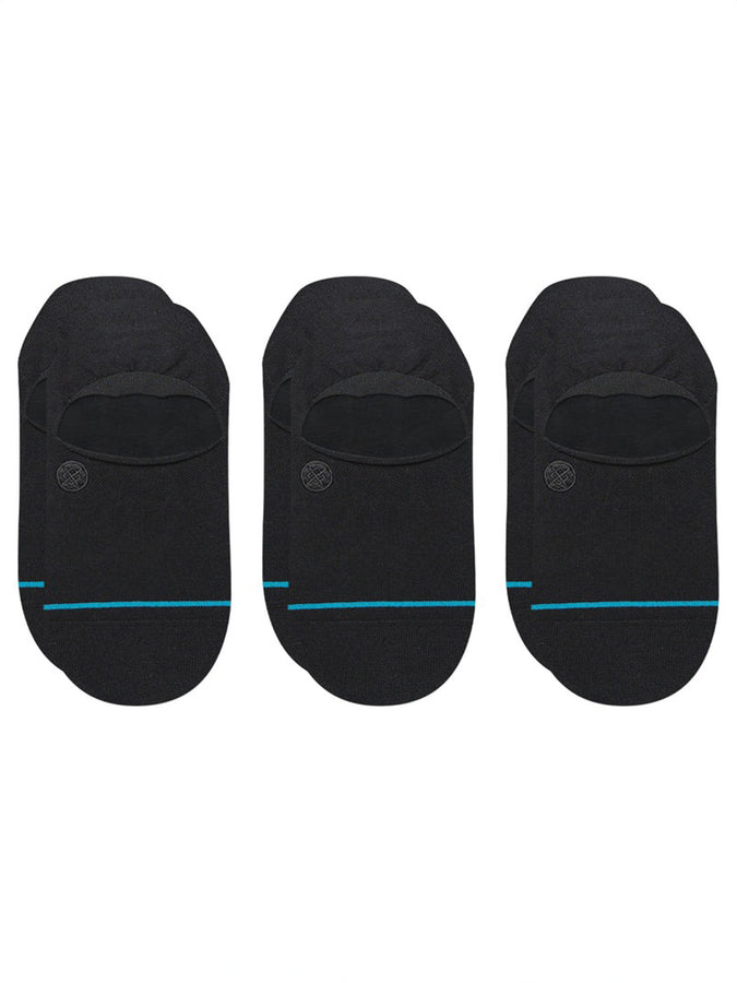 Stance No Show 3 Pack Black Socks | BLACK (BLK)
