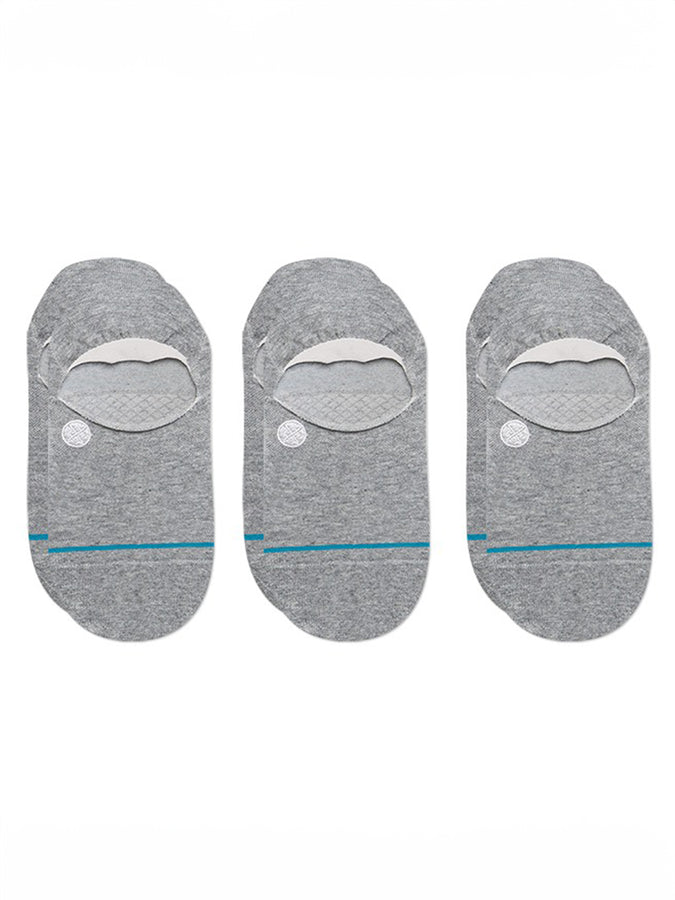 Stance Icon No Show Heather Grey Socks | HEATHER GREY (HGR)