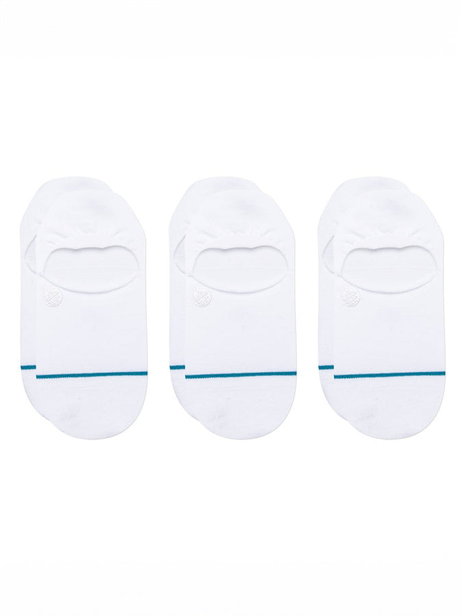 Stance No Show 3 Pack White Socks | WHITE (WHT)