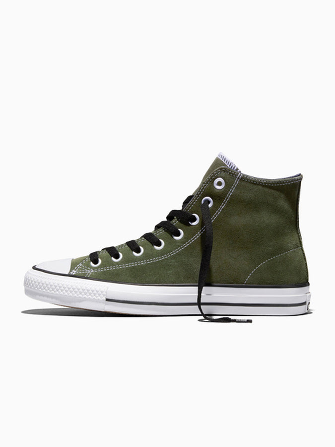 Converse Ctas Pro Suede Hi Good Natural Green/Black/White Shoes Spring 2026 | GOOD NATURED/BLACK/WHITE