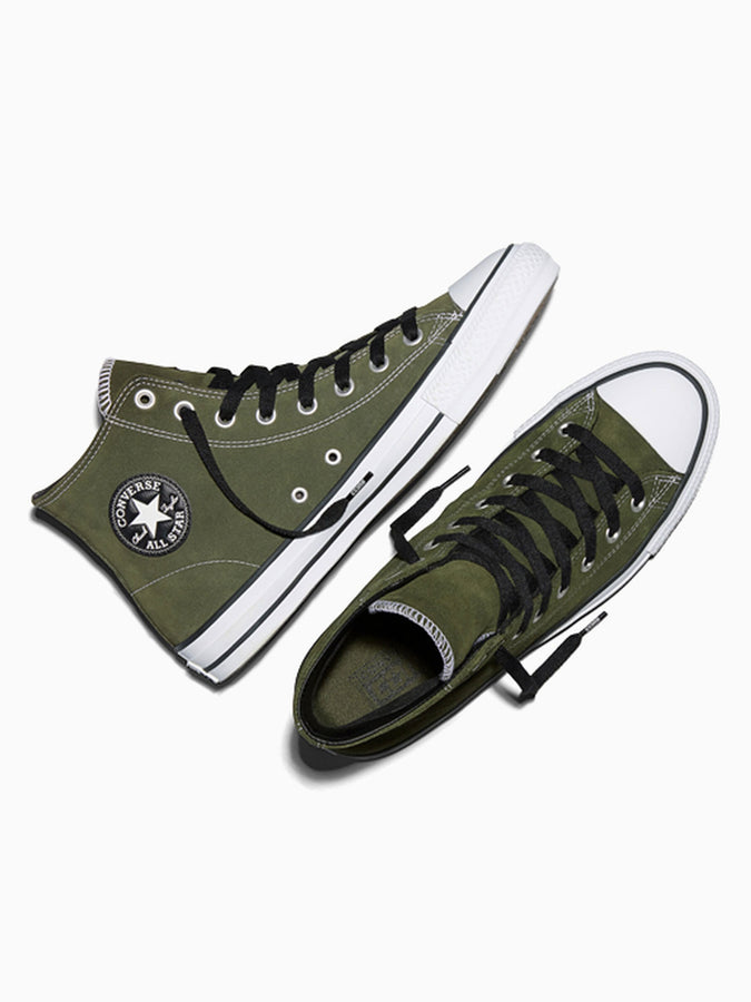 Converse Ctas Pro Suede Hi Good Natural Green/Black/White Shoes Spring 2026 | GOOD NATURED/BLACK/WHITE