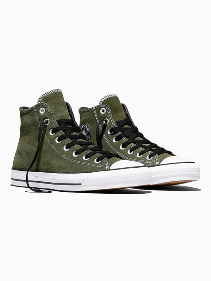 Converse Ctas Pro Suede Hi Good Natural Green/Black/White Shoes Spring 2026 | GOOD NATURED/BLACK/WHITE