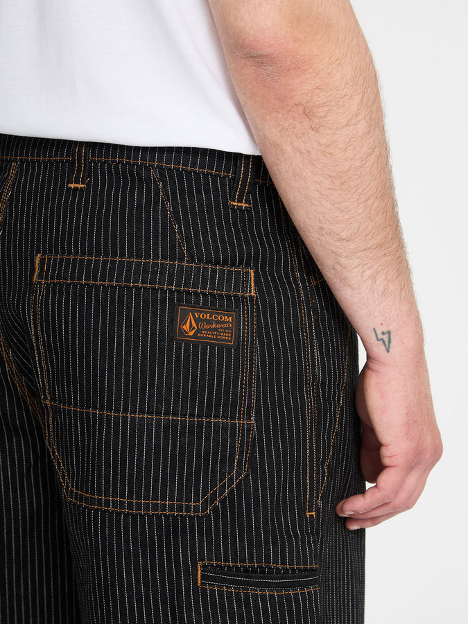 Volcom Dialed Work Pants Spring 2026 | BLACK STRIPE (BS0)