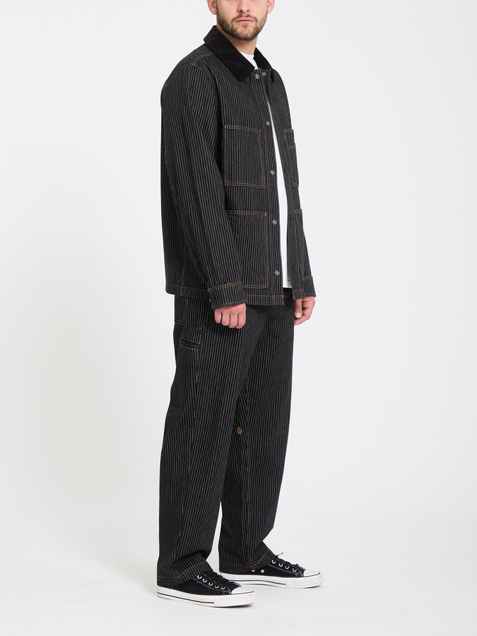Volcom Dialed Work Pants Spring 2026 | BLACK STRIPE (BS0)