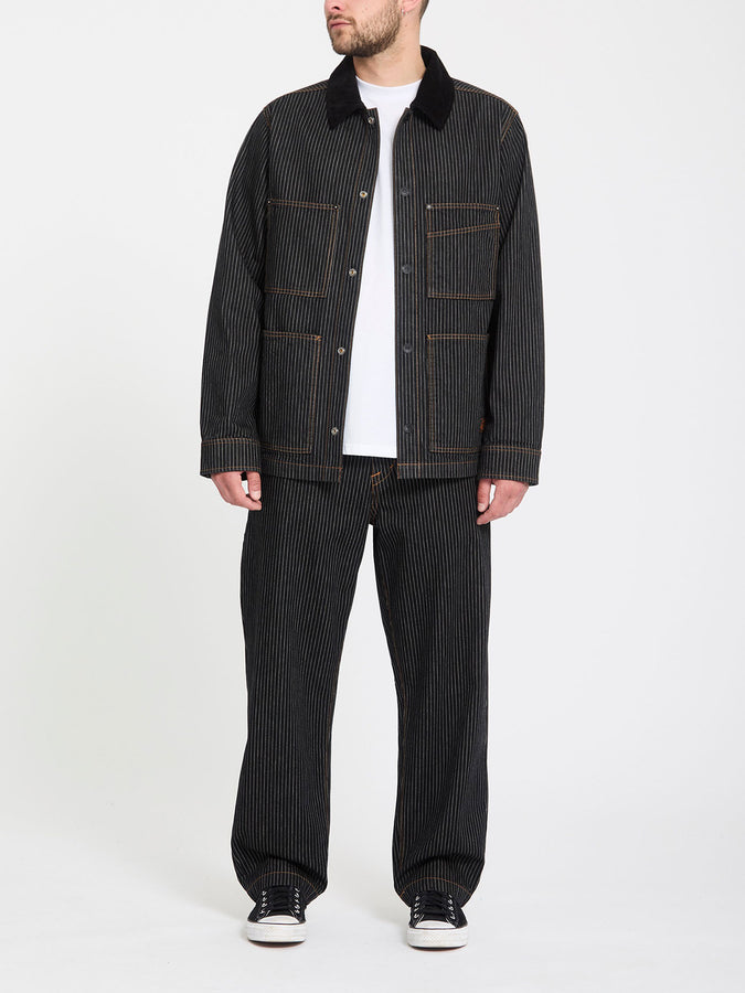 Volcom Dialed Work Pants Spring 2026 | BLACK STRIPE (BS0)
