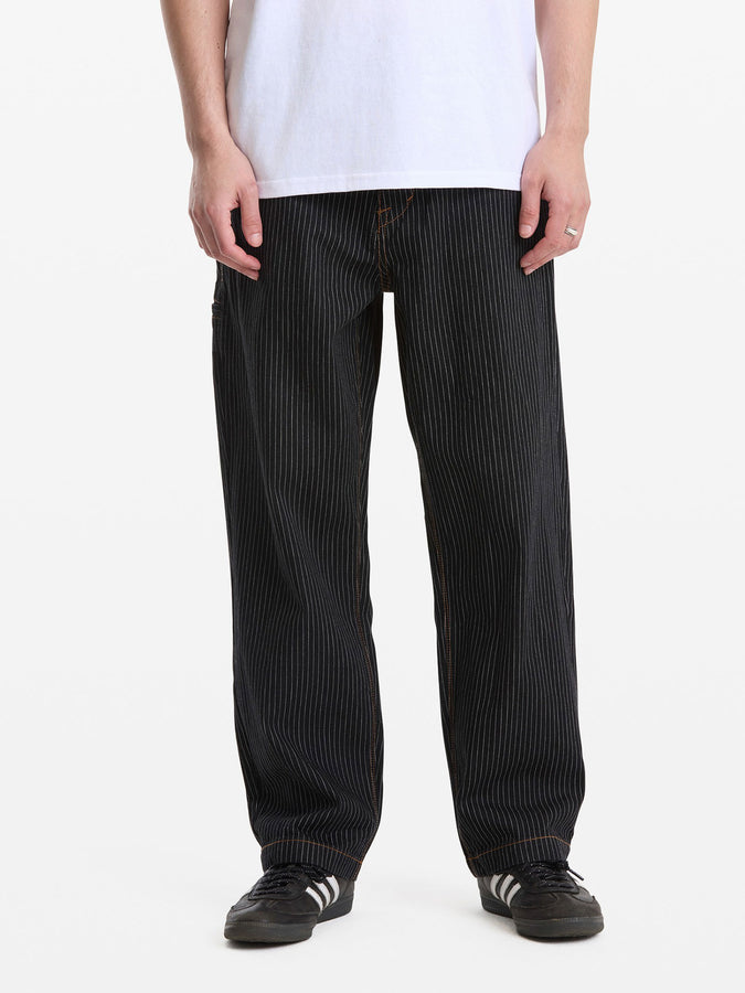 Volcom Dialed Work Pants Spring 2026 | BLACK STRIPE (BS0)