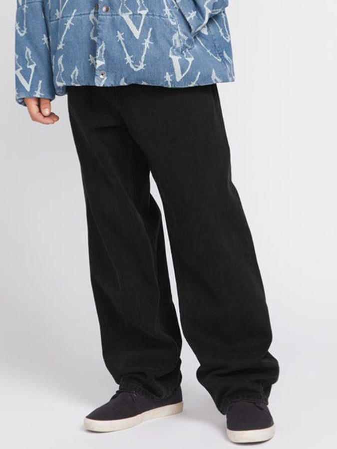 Volcom Billow Loose Fit men Jeans fall 2024 | BLACK (BLK)