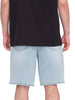 Volcom Billow Denim Desert Dirt Indigo Shorts Fall 2025