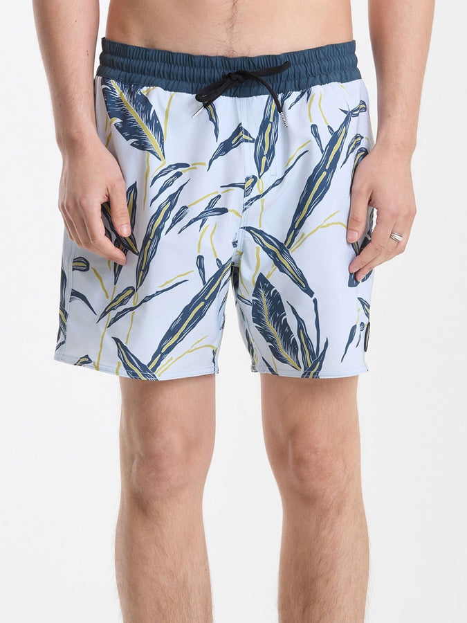 Volcom  Lido Print Trunk 16'' Boardshorts Spring 2026 | LIGHT BLUE ACID (LBA)