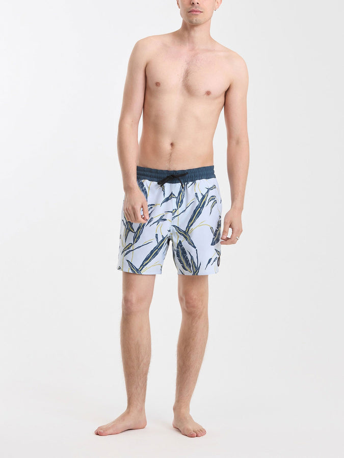 Volcom  Lido Print Trunk 16'' Boardshorts Spring 2026 | LIGHT BLUE ACID (LBA)