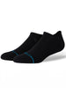Stance Icon Low Tab 3 Pack Black/Black Socks