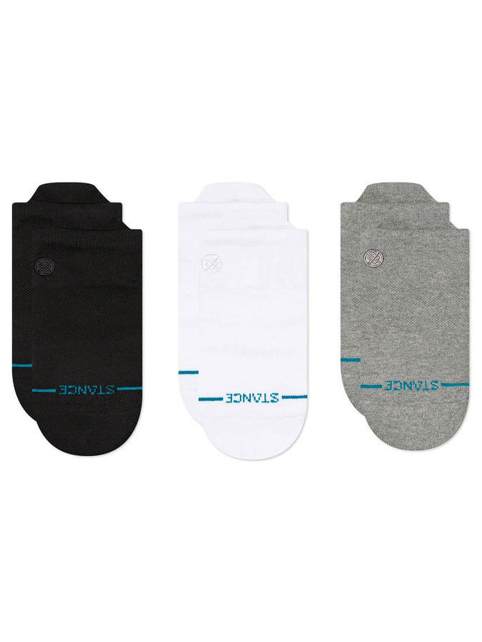 Stance Icon Lwo Tab 3 Pack Black Socks | BLACK (BLK)