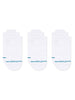 Stance Icon Low Tab 3 Pack White Socks
