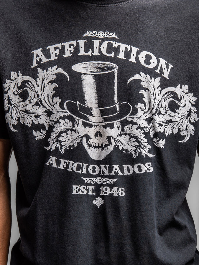 Affliction Dublin Smash T-Shirt Fall 2026 | BLACK MINERAL WASH
