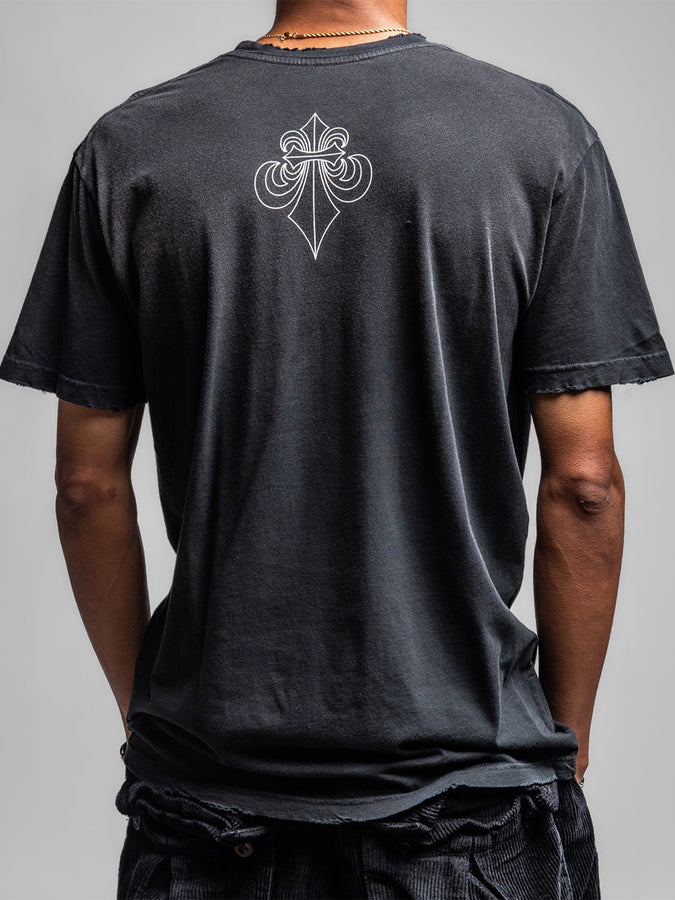 Affliction Dublin Smash T-Shirt Fall 2026 | BLACK MINERAL WASH