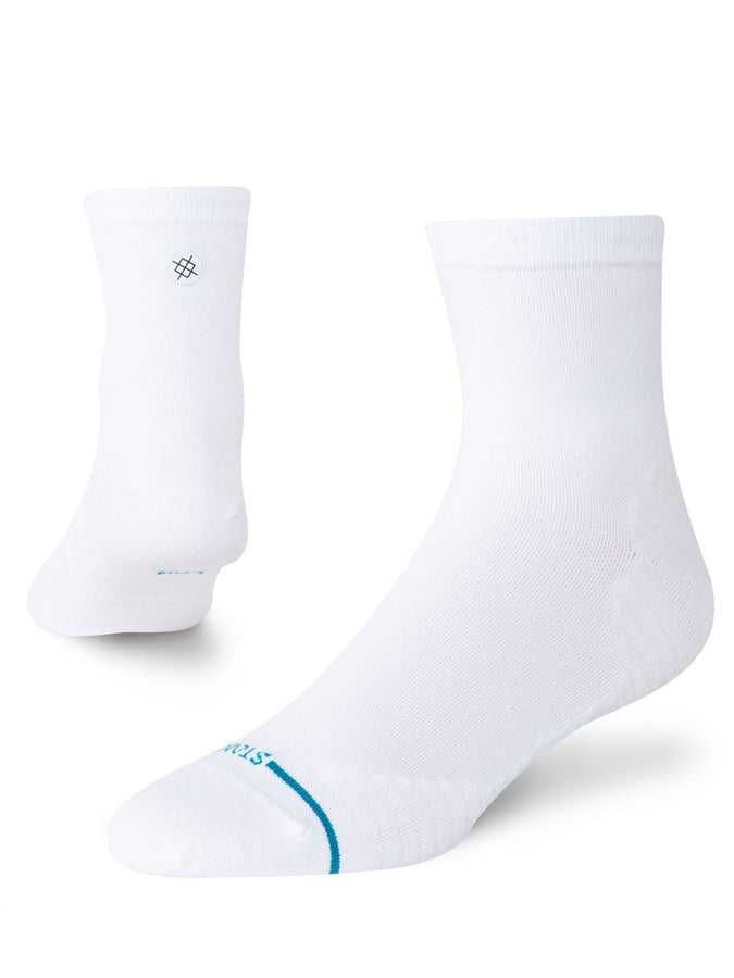 Stance Run Solid UL Quarter Socks | WHITE (WHT)