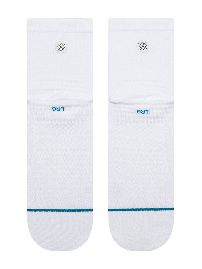 Stance Run Solid UL Quarter Socks | WHITE (WHT)