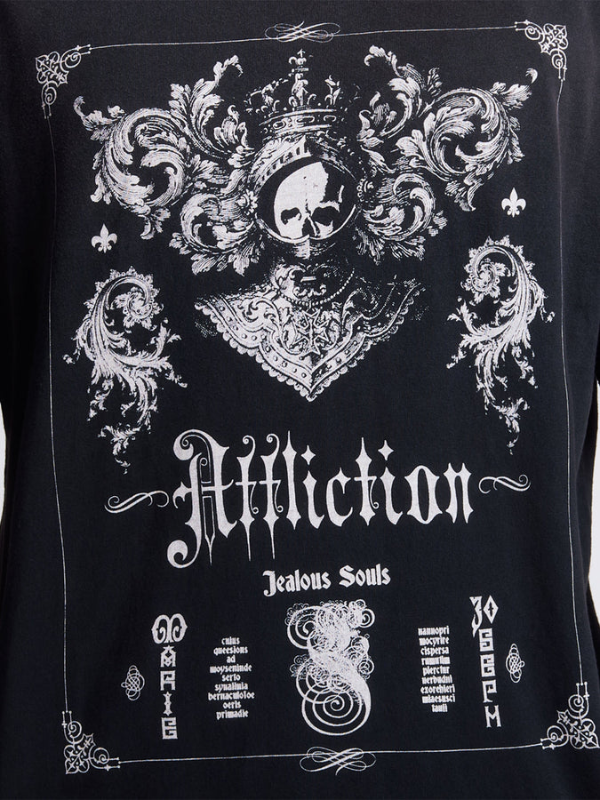 Affliction Knight T-Shirt Fall 2026 | BLACK POTASSIUM SPRAY
