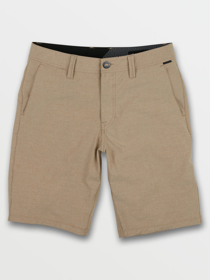 Volcom SNT Static II Hybrid Chino Shorts | DARK KHAKI (DKA)