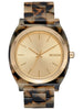 Nixon Time Teller Acetate Cream Tortoise Watch