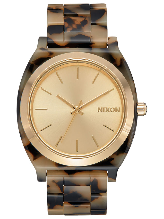 Nixon Time Teller Acetate Cream Tortoise Watch |CREAM TORTOISE (3346)