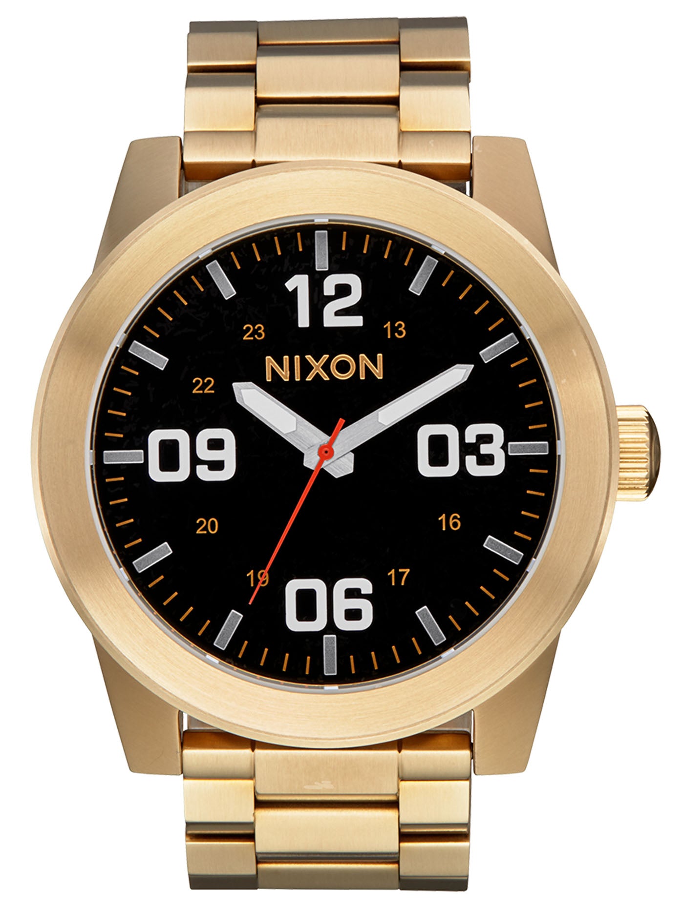 Nixon Corporal Stainless Steel All Gold/Black Watch 2024