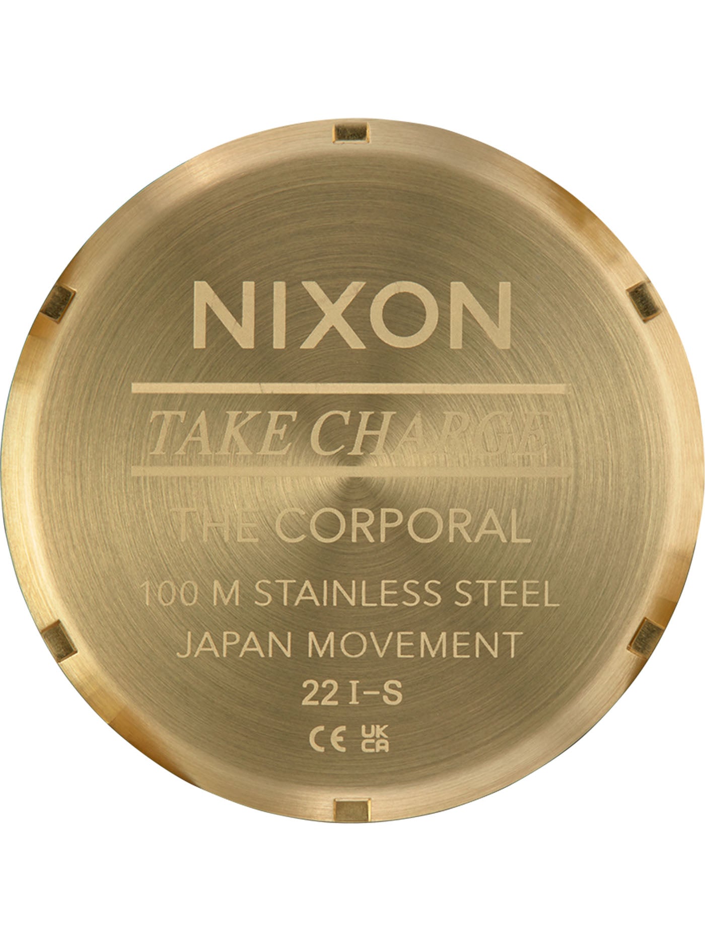 Nixon Corporal Stainless Steel All Gold/Black Watch 2024