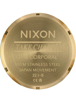 Nixon Corporal Stainless Steel All Gold/Black Watch 2024