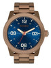 Nixon Corporal Stainless Steel Desert Gold/Arles Blue Watch