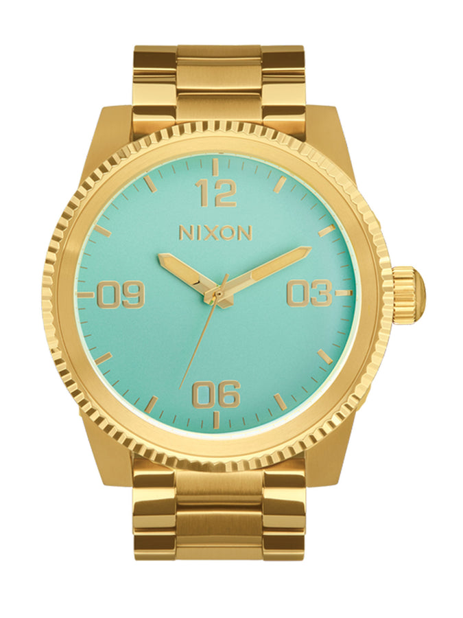 Nixon Corporal SS Chateau 90 Gold/Turquoise/Gold Watch | GOLD/TURQUOISE/GOLD (5345)