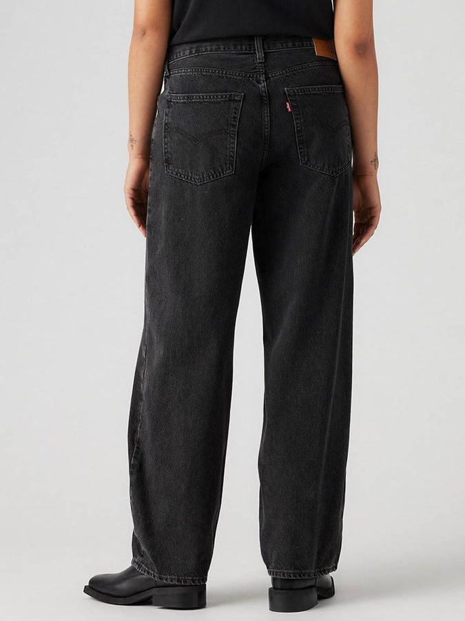Jeans Levi's Baggy Dad Black Stonewash Jeans | BOOT BARN STONE (0014)
