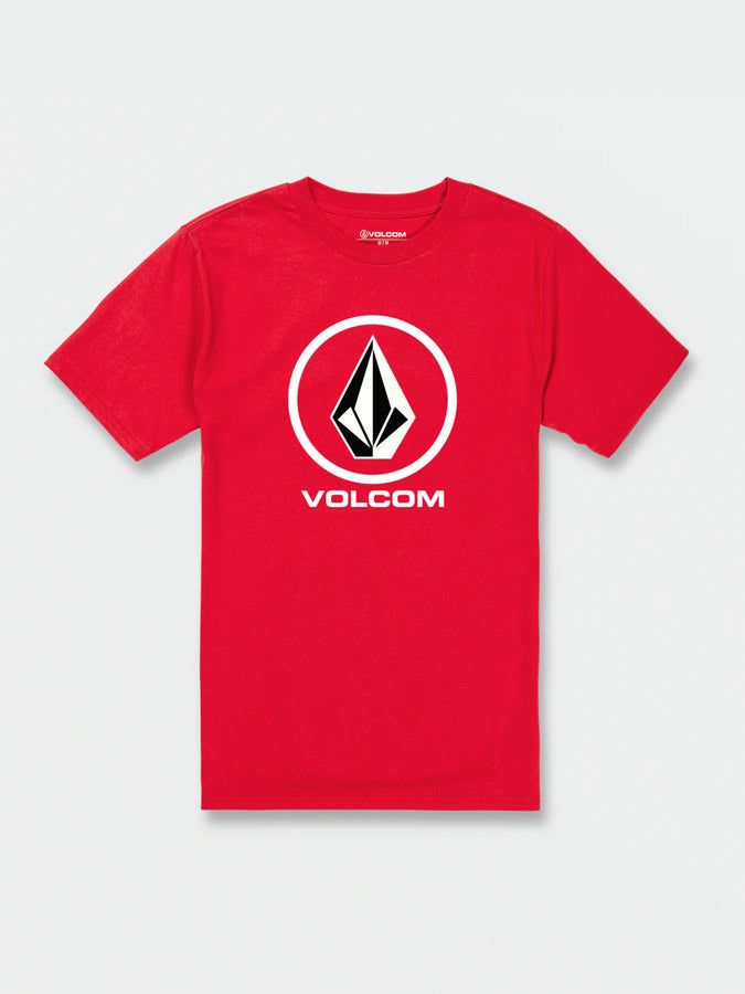 Volcom Crisp Stone T-Shirt | RED (RED)