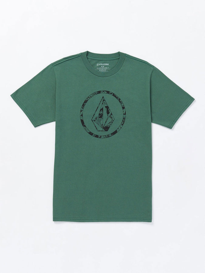 Volcom Circle Stone T-Shirt Spring 2024 | FIR GREEN (FIR)