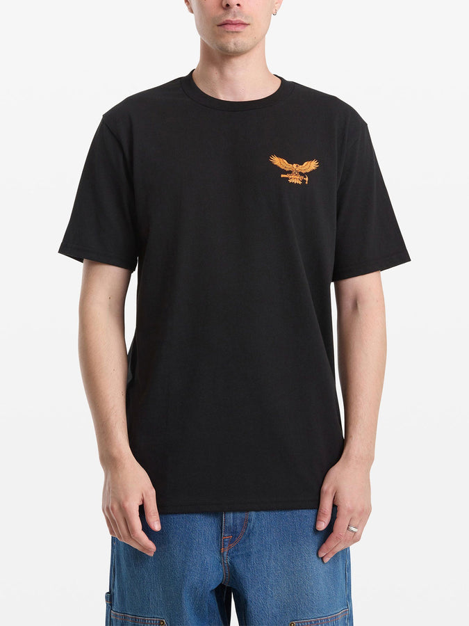 Volcom Hammered Split T-Shirt Spring 2026 | BLACK (BLK)