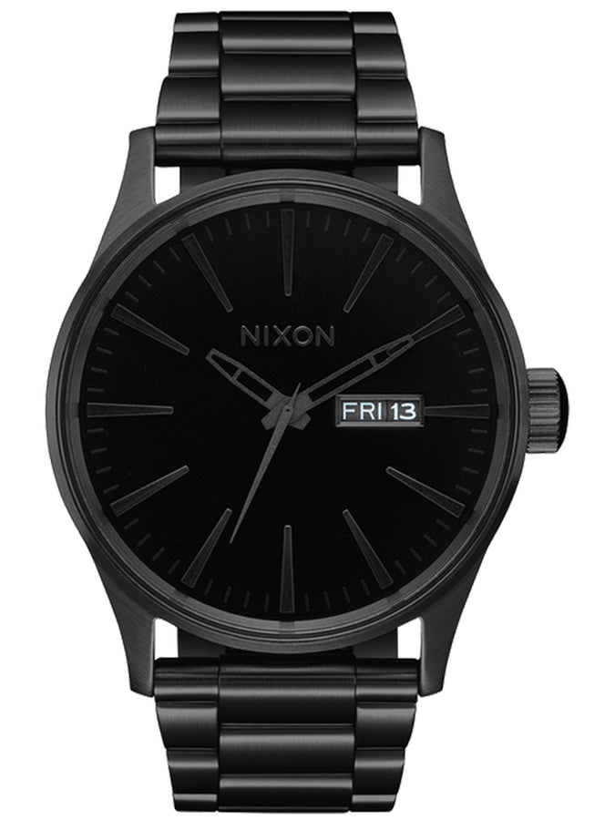 Nixon Sentry Stainless Steel All Black/Black Watch 2025 | ALL BLACK/BLACK (1147)