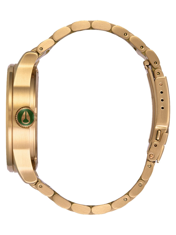 Nixon Sentrty SS Gold/Green Sunray Watch | GOLD/GREEN SUNRAY (1919)