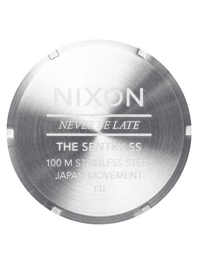 Nixon Sentry Stainless Steel Silver/Turquoise Watch | SILVER/TURQUOISE (2084)