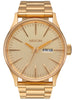 Nixon Sentry Stainless Steel All Gold Watch 2025