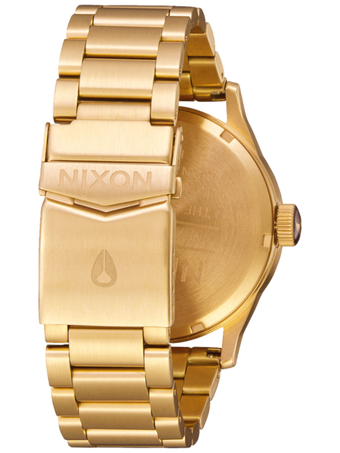 Nixon Sentry Stainless Steel Oxblood Sunray/Gold Watch 2025 | OXBLOOD SUNRAY/GOLD (5094)