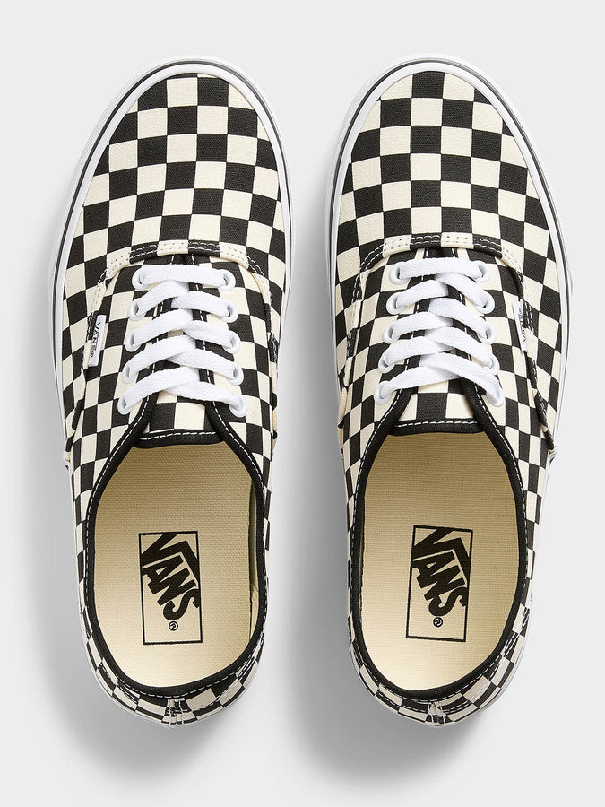 Vans Authentic Primary Check Black/White Shoes Spring 2026 | PRIMARY CHECK BLACK/WHT (Y28)
