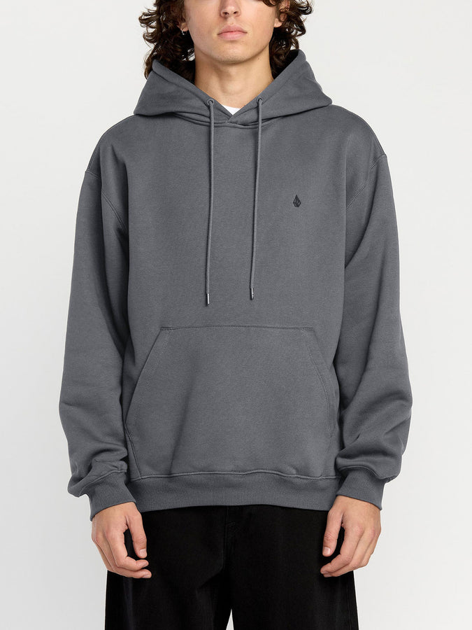 Volcom Single Stone PW Hoodie Fall 2025 | ASPHALT BLACK (ASB)