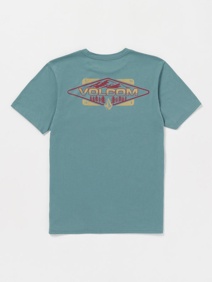 Volcom Alamosa Tech Short Sleeve T-Shirt Summer 2024 | SERVICE BLUE (SVB)