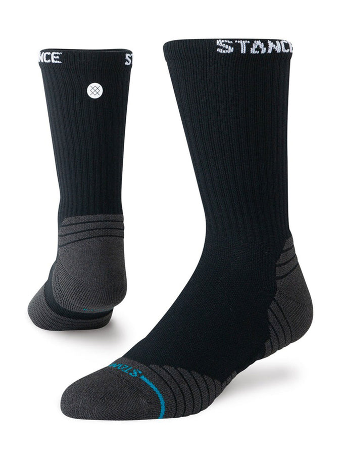 Stance Golf Ribbed Mid Black Socks | BLACK (BLK)