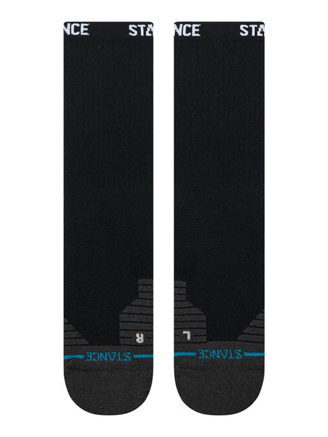 Stance Golf Ribbed Mid Black Socks | BLACK (BLK)